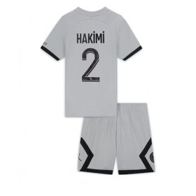 Baby Fußballbekleidung Paris Saint-Germain Achraf Hakimi #2 Auswärtstrikot 2022-23 Kurzarm (+ kurze hosen)